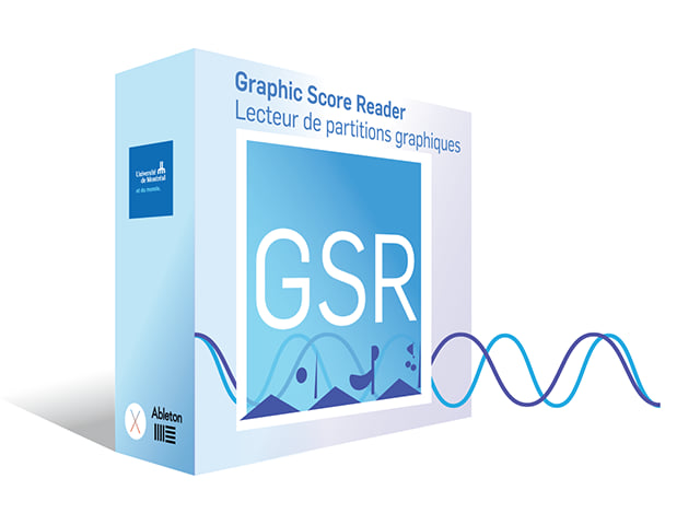 A boxed software package labelled Graphic Score Reader.